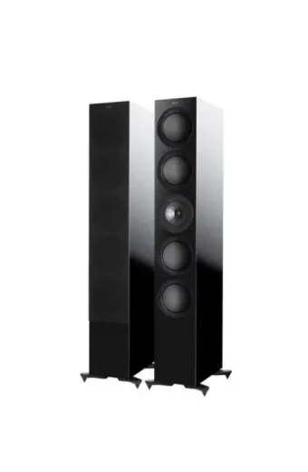 Caixa de Som Kef R11 Meta Torre Black Gloss 3VIAS (Par)