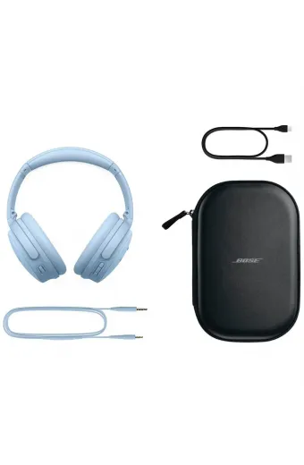 Fone de Ouvido (c/ mic) - Bose QuietComfort Wireless Noise Cancelling (Moonstone Blue) - 884367-0500