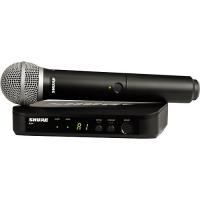 Microfone Sem Fio BLX-24/BETA58  Shure