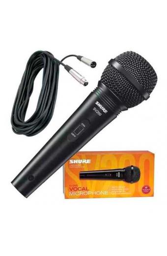 Microfone Vocal De Mão SV-200 Shure