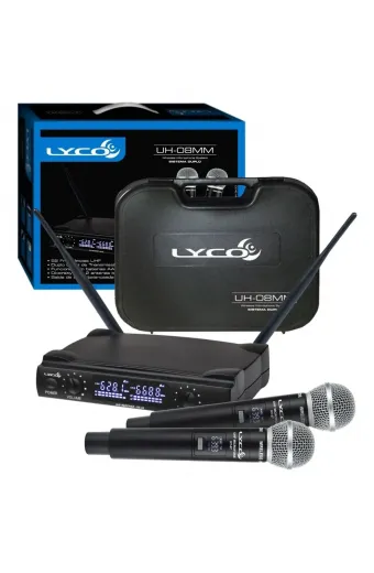 Microfone Lyco Sem Fio Uh-08mm 