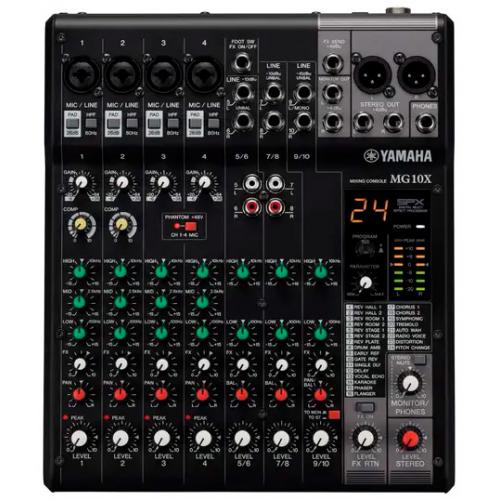 Mesa de Som Yamaha MG10X CV