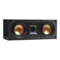 Caixa Central Klipsch R-25c 400w Pico Preta