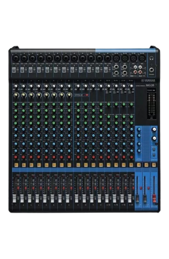 Console Yamaha MG20 de mistura 100V/240V