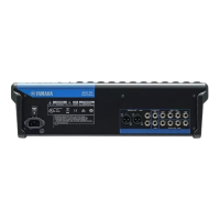 Console Yamaha MG20 de mistura 100V/240V