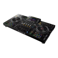 Controlador DJ Pioneer XDJ-XZ preto da 4 canais 110V/240V