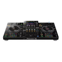 Controlador DJ Pioneer XDJ-XZ preto da 4 canais 110V/240V